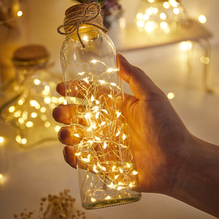 led串灯彩灯闪灯满天星灯串星星灯铜线灯小灯串条带氛围灯花束灯