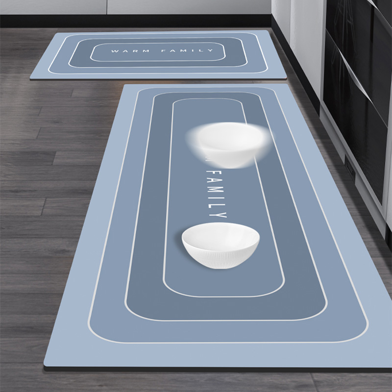 硅藻泥吸水垫地垫浴室卫生间厕所厨房入户进门门口防滑脚垫门垫子