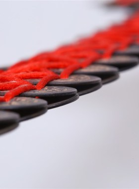 铜钱剑挂件五帝钱宝剑工艺品摆件家居客厅玄关装饰品道士古铜钱剑