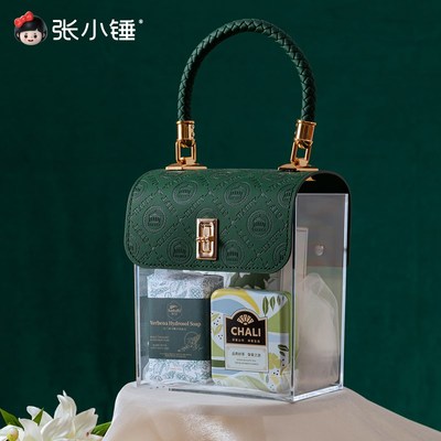 张小锤亚克力轻奢手提伴手礼生日节日礼伴娘结婚回礼商务礼空盒子