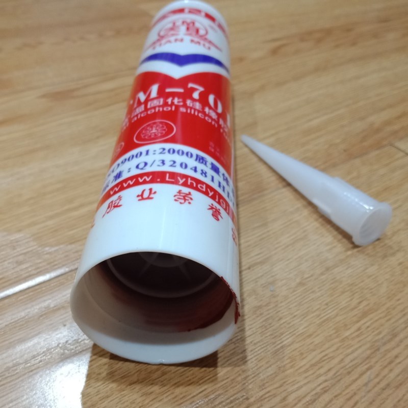 天目TM-701硅橡胶蒸气电熨斗电加热管密封胶防水耐高温绝缘胶红色