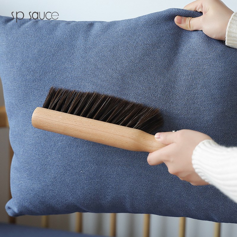 扫床刷sp sauce除尘刷卧室扫床笤帚地毯清理软毛家用木柄清洁刷子