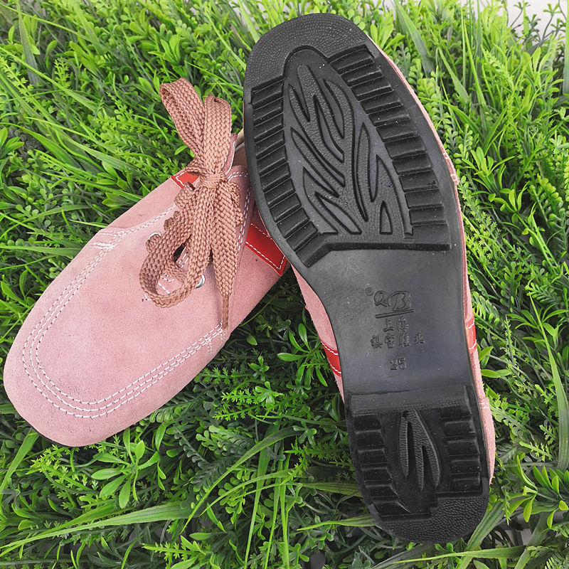 祺宝电工绝缘鞋棕色反绒毛皮劳保防护男女款透气休闲防臭轻便夏季