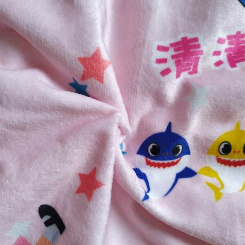 DIY来图定制头像照片定做儿童毯子 安抚豆豆毯空调婴儿宝宝小毛毯