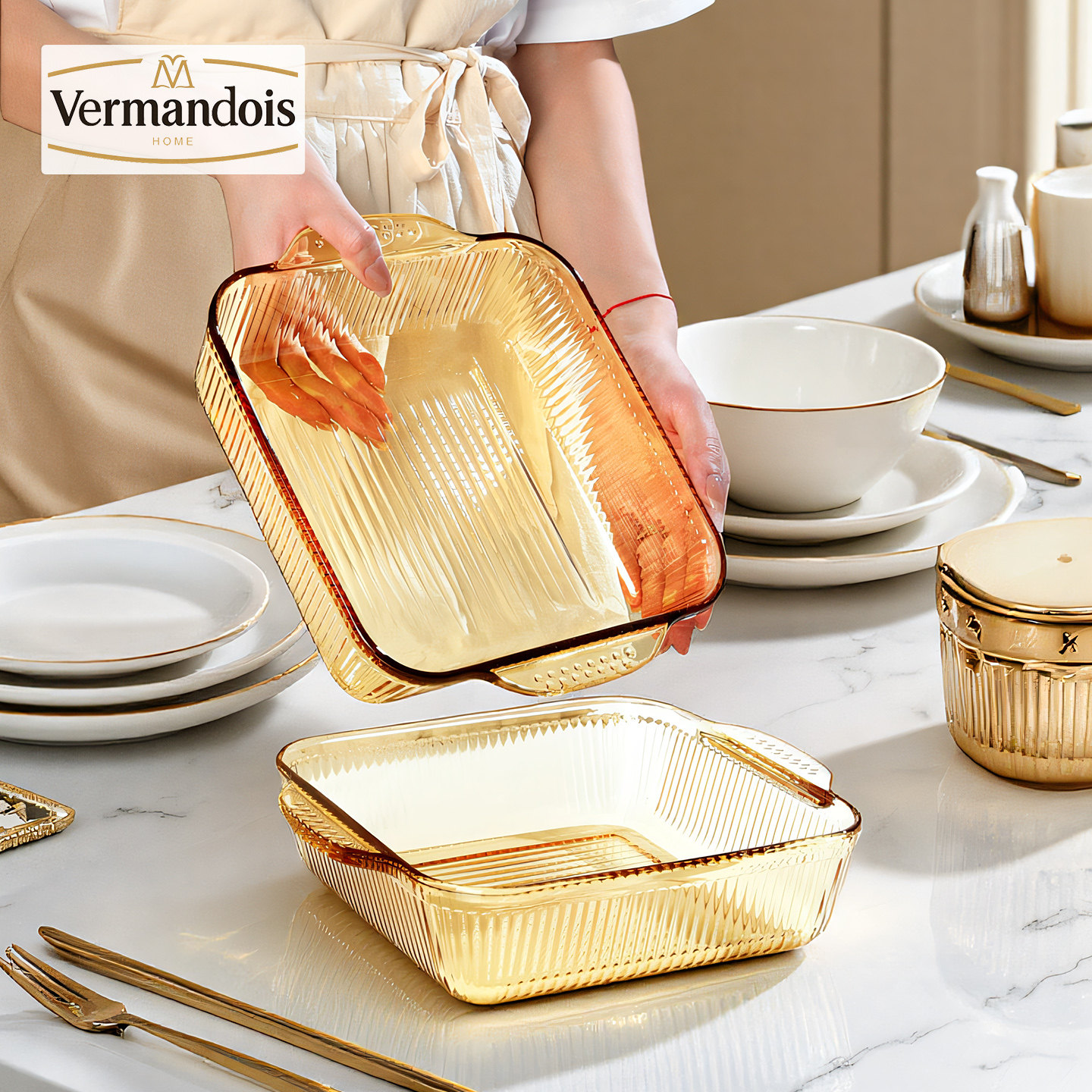 玻璃烤盘烤箱微波炉加热专用器皿耐高温家用蒸鱼盘餐具正方形盘子,餐饮具,盘,淘宝优惠券,粉丝福利购,淘宝优惠卷