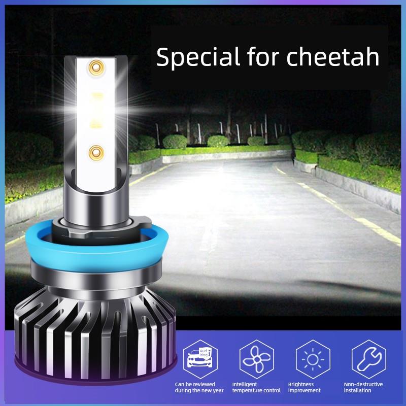 猎豹Cs10飞扬Cs9西岭Q6飞腾贝尔Ct7黑色金刚Cs6Led大灯改装左右光