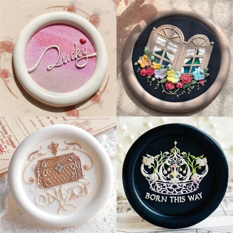 火漆印章章头蝴蝶结玫瑰花浮雕票根铜头请柬封口邮票生日礼物手账,文具电教/文化用品/商务用品,成品印章/学生用印/火漆,淘宝优惠券,粉丝福利购,淘宝优惠卷