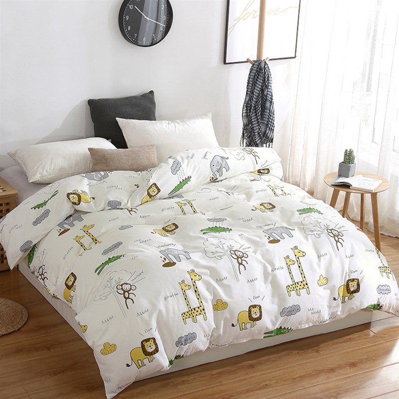 专业定制全棉单双人卡通动漫特殊尺寸超大/小被套140*190/230*230