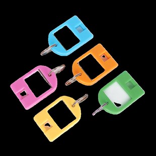 钥匙牌标签记号牌标记牌钥匙扣号码牌钥匙箱钥匙圈塑料彩色锁匙牌