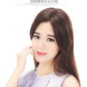 头顶补发片真发发顶隐形无痕补发块遮盖白发递针假发片短发假发女