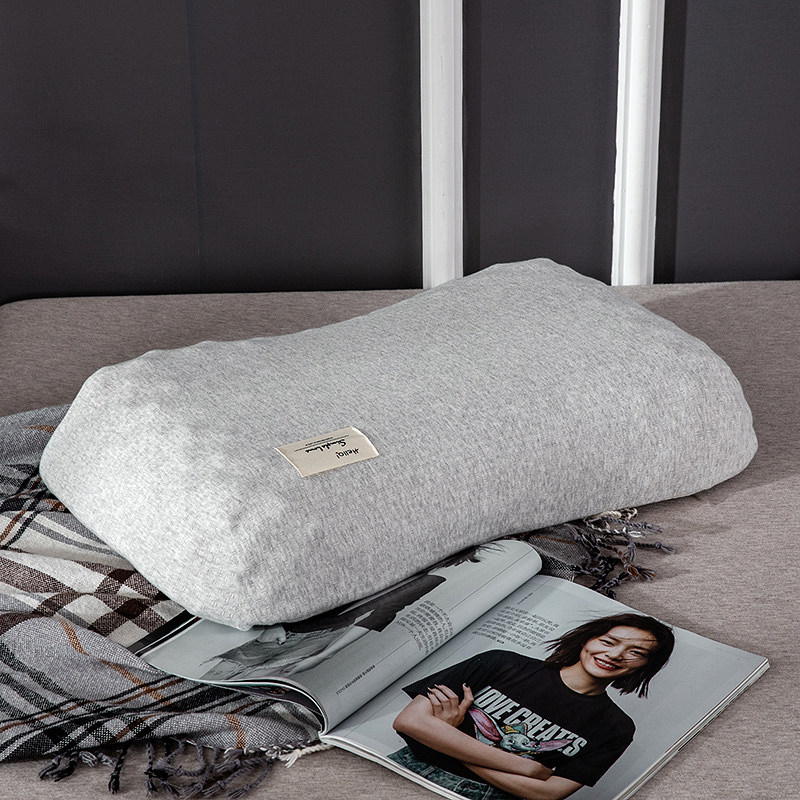 蝶形橡胶枕头套记忆枕枕套美容枕乳胶枕套针织纯棉记忆棉枕套一只,床上用品,枕套,淘宝优惠券,粉丝福利购,淘宝优惠卷