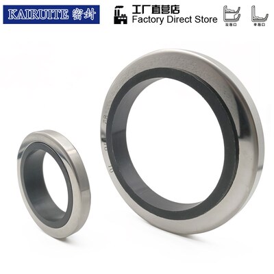 PTFE不锈钢四氟油封轴径105/110/115/120*135.5/140/150*10/12/14