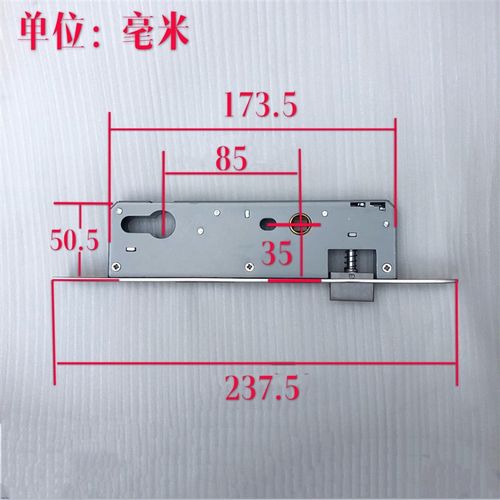 铝合金门锁断桥铝平开门执手锁铝合金大门锁双开门老式锁体锁芯