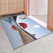 硅藻泥地垫入户玄关门口垫子进门防滑垫吸水防滑可裁剪脚垫卫生间