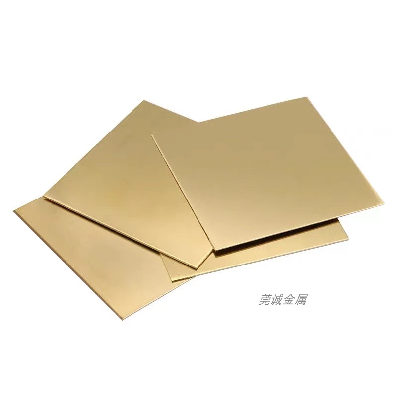 0.1-15mm黄铜板材激光切割雕刻h59h6I2h65零切黄铜板镜面拉丝加工
