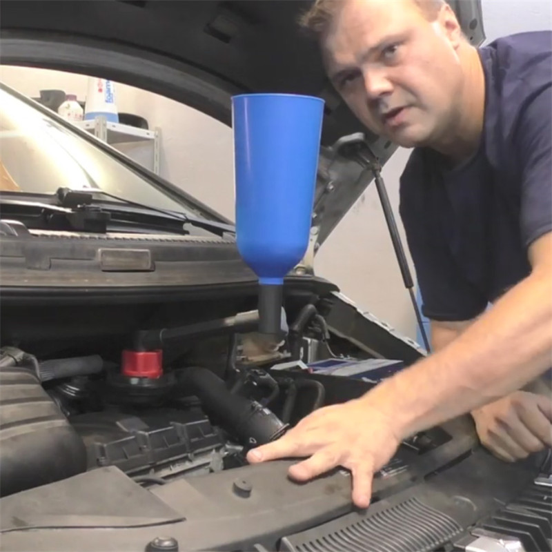 汽车发动机机油加注漏斗 加油C养护设备工具 机油加注器组套