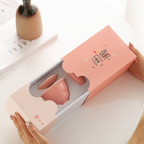 一品仟堂茶具一壶二杯陶瓷功夫茶具套装茶杯伴手礼闺蜜茶杯礼盒装