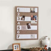 墙贴展示板留言板照片墙组合免打孔毛毡软木板背景墙贴自粘幼儿园