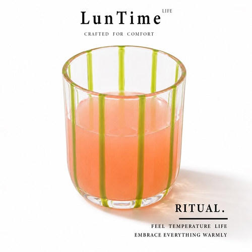 LunTime复古无铅玻璃威士忌酒杯
