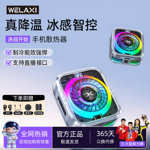 未来系15W大功率真结冰散热器