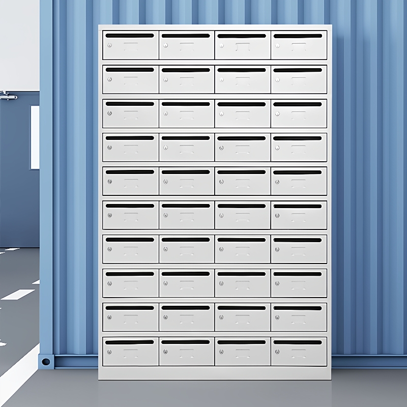 邮筒钢制信报箱小区室外多门信报柜带锁投递柜加厚别墅小区门口