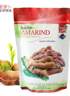 Kingpower泰国免税TAMARIND即食零食Fruit land无籽梅粉酸角200g