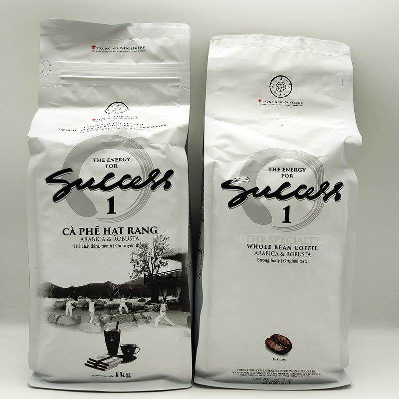 越南原装进口G7中原传奇成就1号咖啡豆1公斤香浓醇厚提神油脂丰富