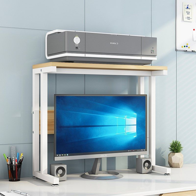 打印机置物架电脑增高层架办公室电脑显示器架主机收纳架简约架子,住宅家具,搁板/置物架/家用陈列架,淘宝优惠券,粉丝福利购,淘宝优惠卷