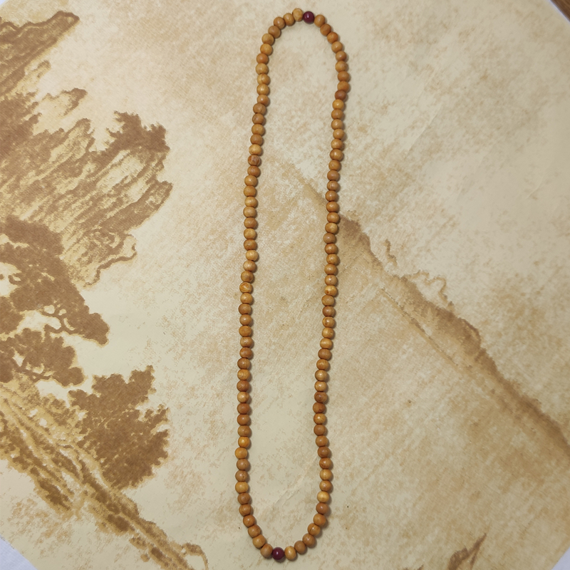 桃木手链佛珠桃树原木雕刻木雕客厅卧室车内随身男款女款朱砂手串