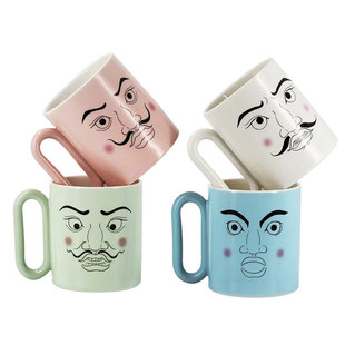 敦煌文创马克杯高颜值咖啡陶瓷杯子奶茶女生家用男生水杯创意收藏