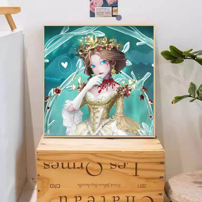 第五人格游戏周边DIY数字油画手工绘填充涂色卡通动漫丙烯油彩画