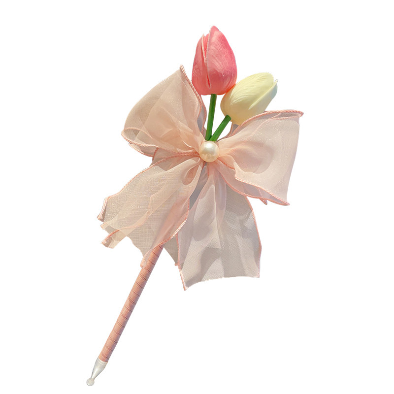 郁金香花笔教师节毕业季实用礼物手工创意送女老师礼品花束圆珠笔,文具电教/文化用品/商务用品,圆珠笔,淘宝优惠券,粉丝福利购,淘宝优惠卷