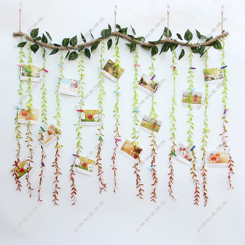 创意照片墙装饰展示墙高级感客厅客厅免打孔幼儿园墙面挂饰相片墙