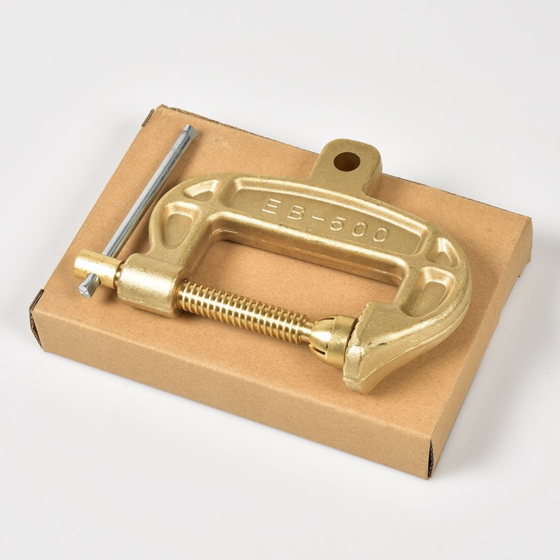 包邮 EB-500A加重接地夹埋弧焊机搭铁夹子纯铜地线钳C型大电流用