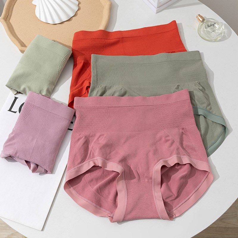 大码高腰内裤女胖mm200斤纯棉收腹提臀全棉不卷边透气无痕三角裤,女士内衣/男士内衣/家居服,女三角裤,淘宝优惠券,粉丝福利购,淘宝优惠卷