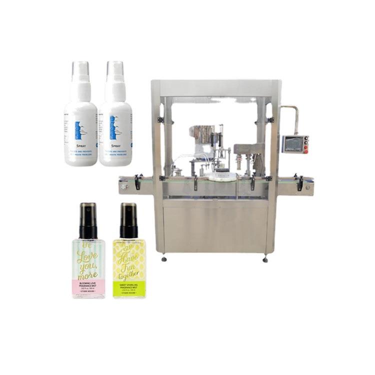 工厂直营全自动液体灌装设备化妆品灌装机香水喷雾自动灌装机