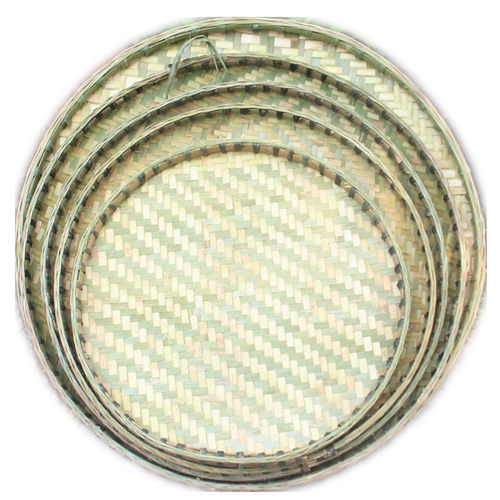 四川竹编圆簸箕竹匾竹筛无孔簸箕纯手工家用晾晒干货加固大竹簸箕