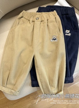 男童休闲长裤子春装秋冬款新款童装儿童宝宝1岁3小童秋季潮U14468