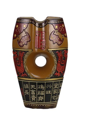 创意福寿陶瓷摆件云南特色家居装饰品古董架博古架工艺品客厅装饰