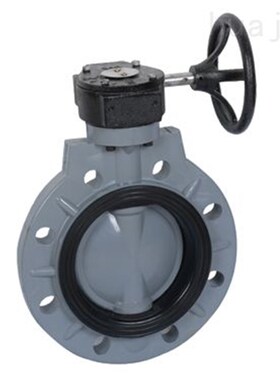 D71X-10S手动塑料蝶阀,塑料蝶阀手柄式手动化工阀门DN25/32/40/50