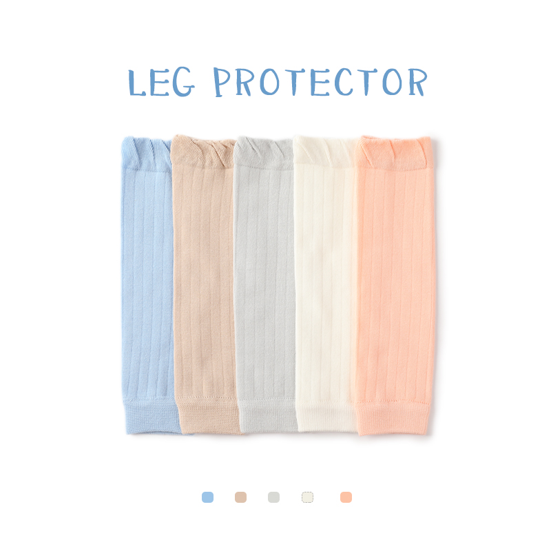 春秋季纯棉婴儿松口过膝长筒袜新生宝宝护膝腿袜套爬爬袜子0-3岁