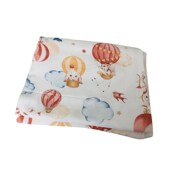 贝贝叶竹棉纱布盖毯婴儿夏凉被儿童空调毯宝宝推车盖毯四季 薄被夏