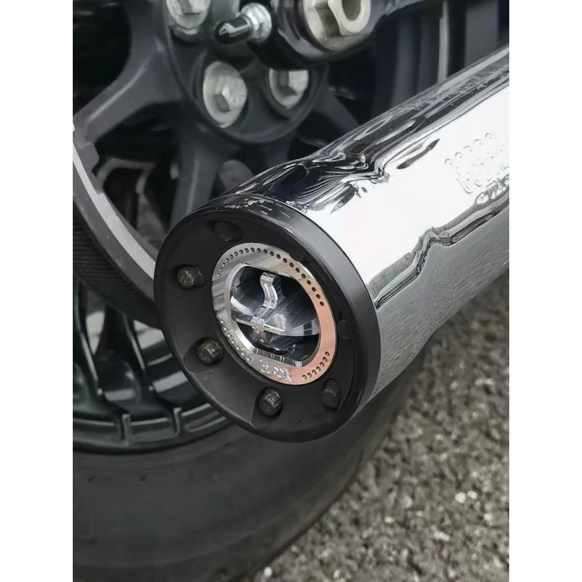 摩托车改装排气管四代通用可调消音塞哈雷Cobra眼镜蛇VH莱因哈特