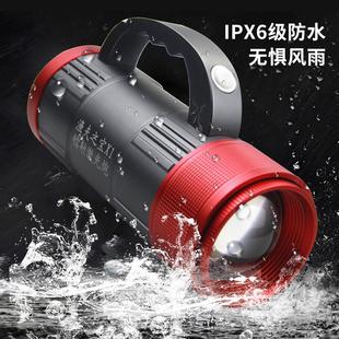 渔夫之宝激光灯珠高亮大圆形光斑夜钓超亮型变焦三光镭射炮钓鱼灯