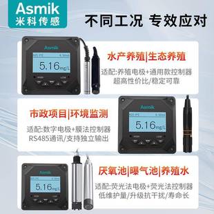 溶氧仪感溶解氧气测器线上水质含氧量水质检测测水定仪电极O污培D