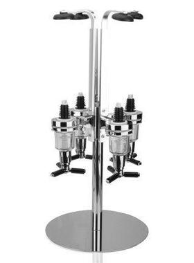 4分头旋转倒酒架012200倒酒红酒白酒架式酒器立酒架创意酒架酒吧