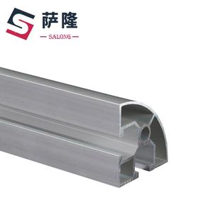 萨隆工业铝型角材合材4040转国标工业铝型材流水线萨隆(五半圆支