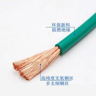 VR电子 线纯铜芯1*1.0 1.5 2.5平方家用单芯多股铜线电单线 线股
