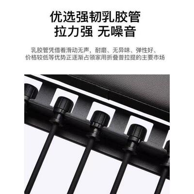 核合心ICH家床折叠式铝金瑜伽床用普拉提运动健身器材