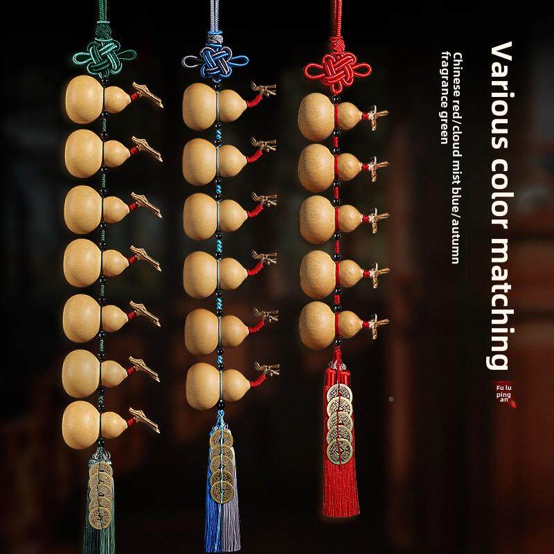 采购产品挂MOO天然小葫芦串饰门到门装饰挂件，真正，的葫芦件家